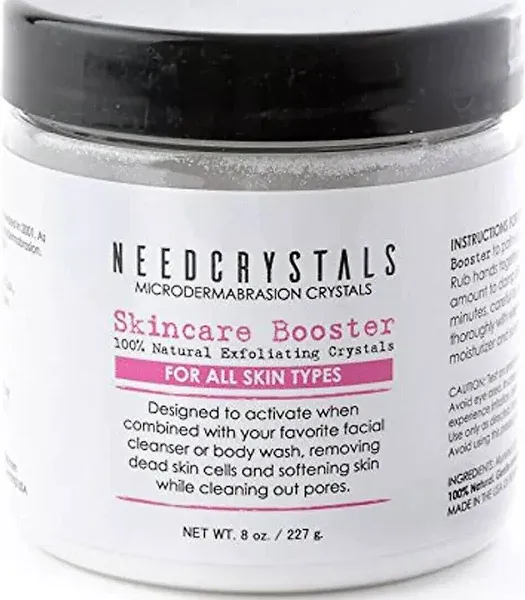 NeedCrystals Microdermabras<wbr/>ion Crystals 8 oz. / 227 g. DIY Natural Face Scrub