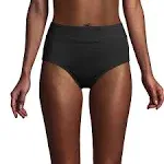 Lands' End Women's Tummy Control High Waisted Bikini Bottoms