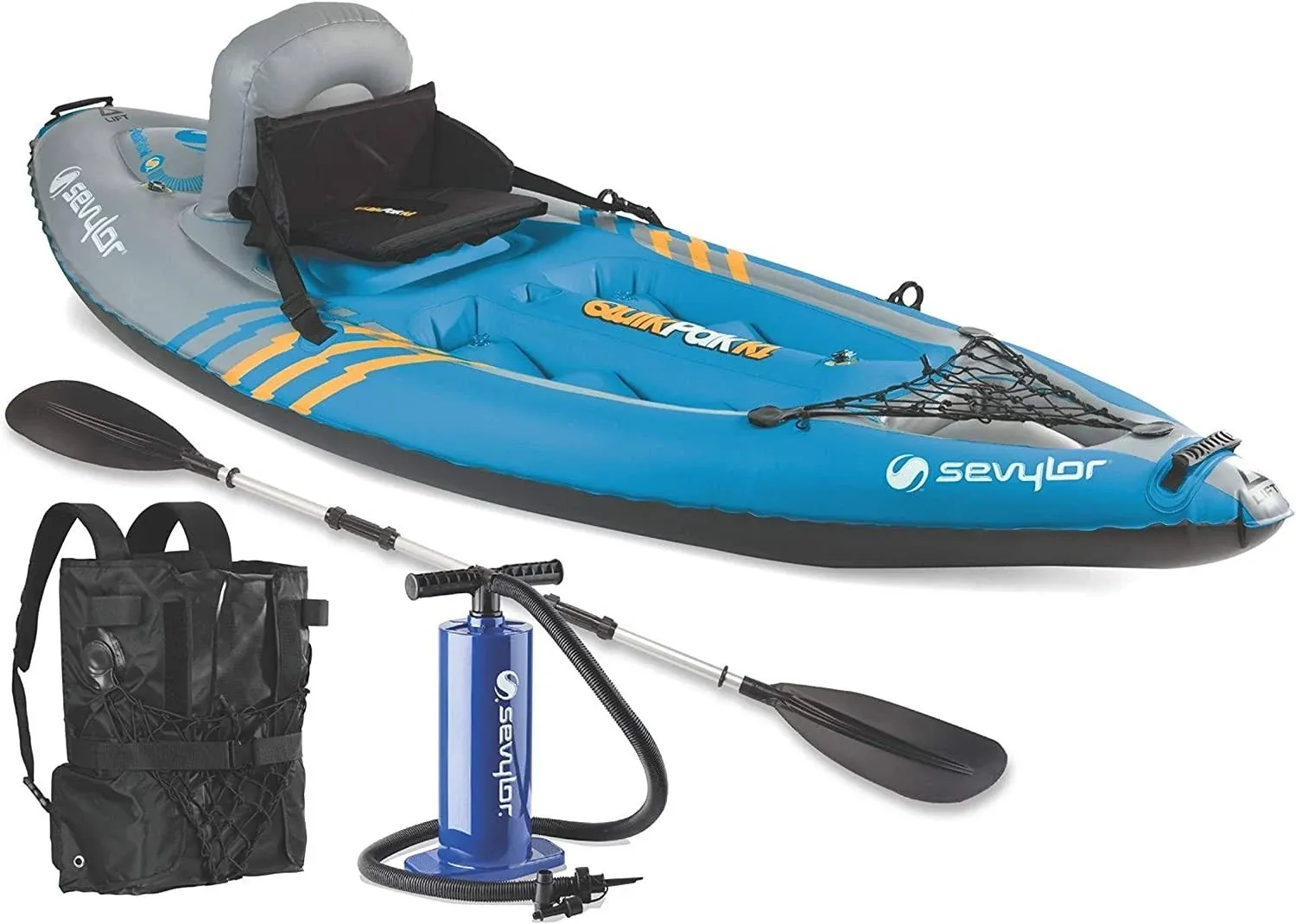 Sevylor K1 Quikpak Inflatable Kayak