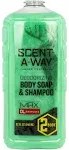 Scent-A-Way MAX Liquid Body Soap & Shampoo - 32oz