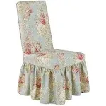 Ballad Bouquet by Waverly® | Dining Chair Slipcover  | Floral Print | 100% Cotton | Final Sale