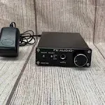 FX-Audio DAC-X6 Mini HiFi 20 Digital Audio Decoder DAC Input USBcoaxialOptical Output RcAHeadphone Amp 24Bit96KHz DC12V (Black)