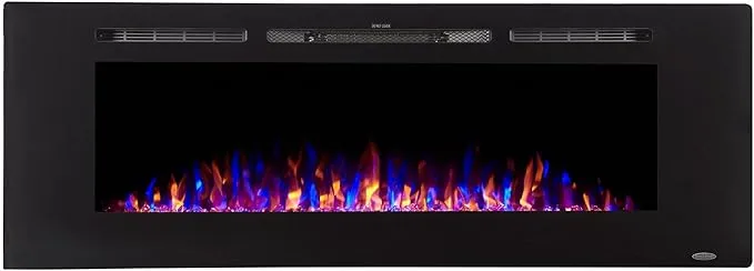 Touchstone Sideline 60" Recessed Electric Fireplace