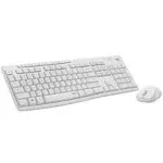 Logitech MK295 Silent Wireless Keyboard & Mouse Combo - White