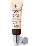 It Cosmetics Cc+ Nude Glow Lightweight Foundation + Glow Serum SPF 40 - Deep Mocha