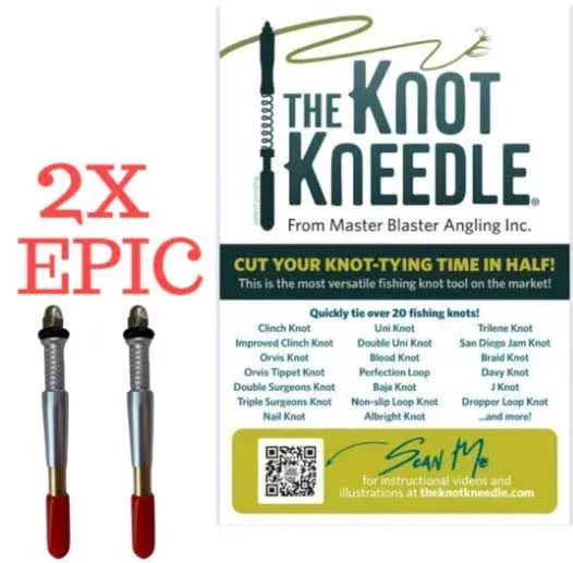 The Knot Kneedle Epic Knot-Tying Tool