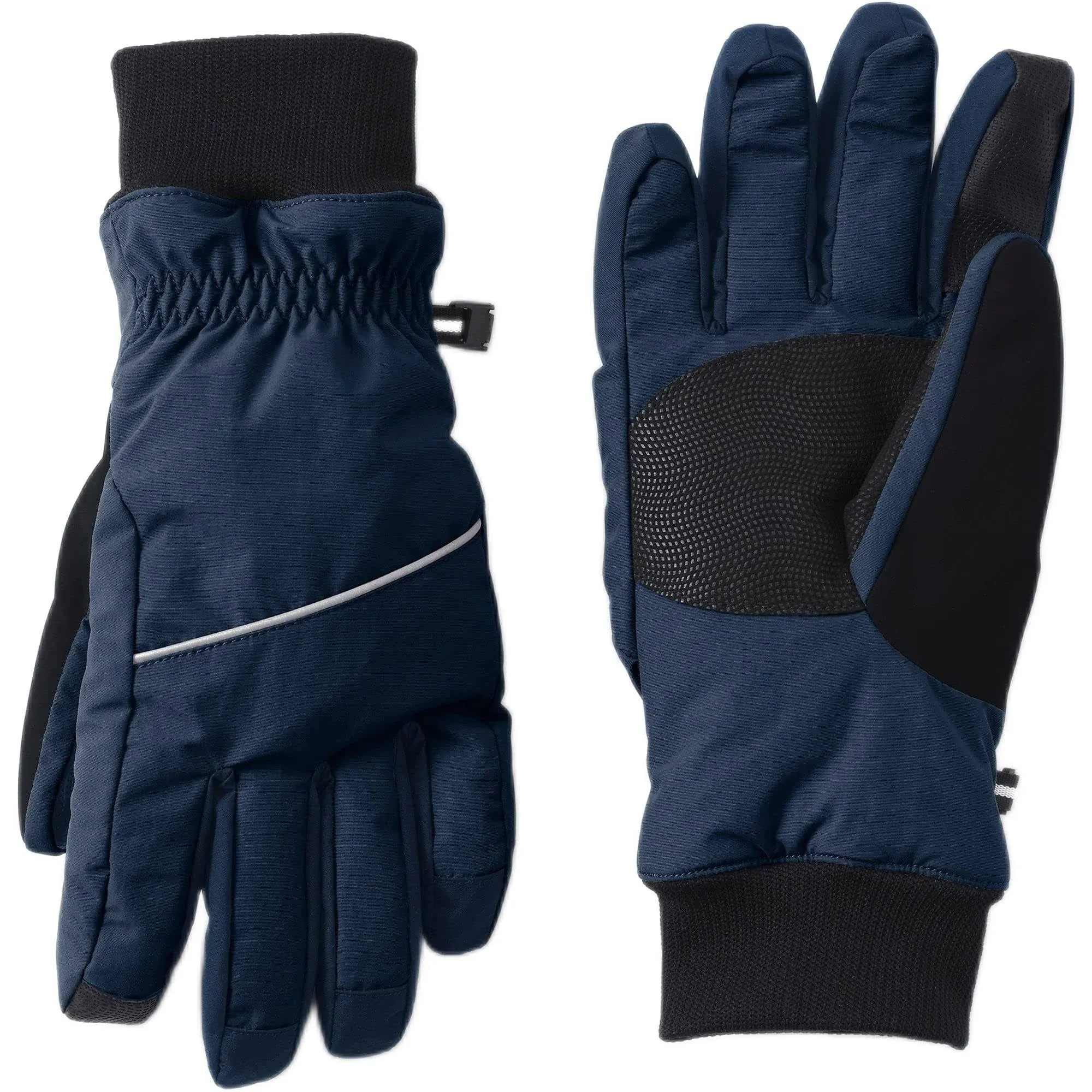 Lands' End Men's Squall Waterproof Gloves - Large - Radiant Navy