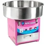 Cotton Candy Electric Candy Floss Machine with Cart - Commercial Quality