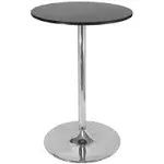 Winsome Spectrum Round Wood Pub Table