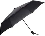 AmazonBasics Automatic Travel Umbrella, Black