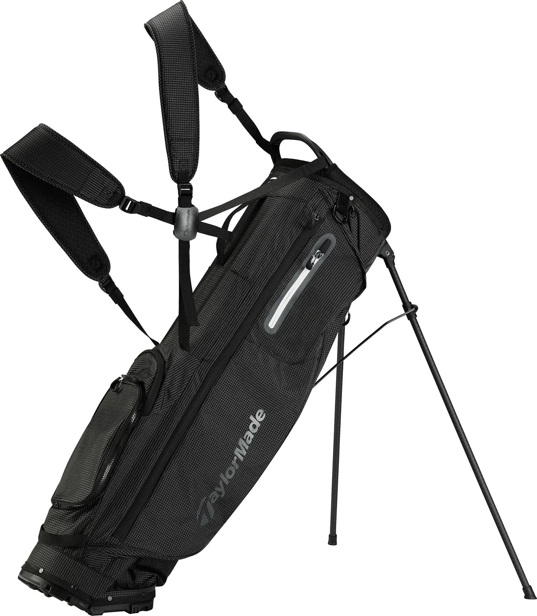 TaylorMade FlexTech Superlite Stand Bag - 2024 - Black