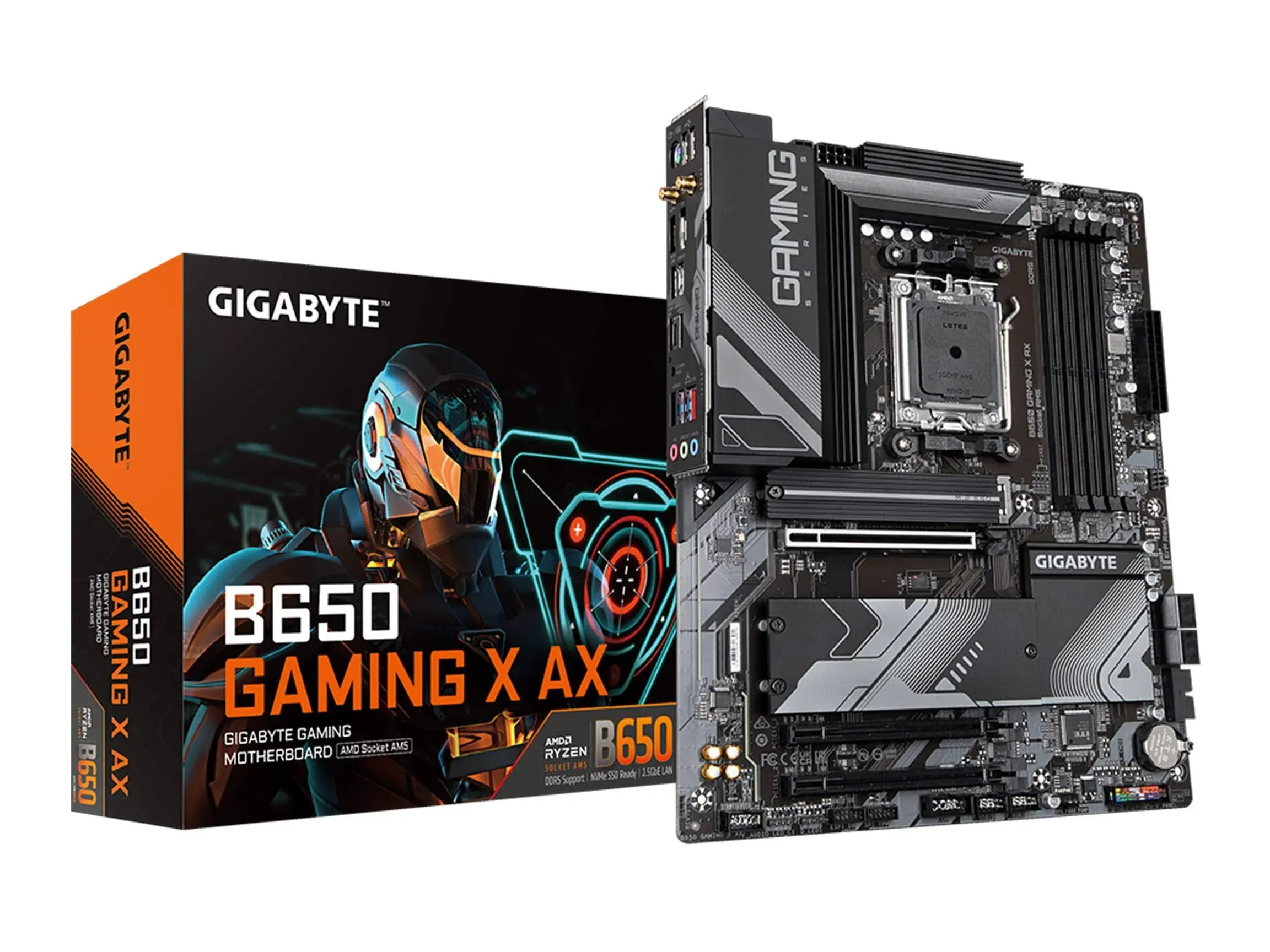 GIGABYTE B650M C (AM5/ LGA 1718/ AMD/ B650/ Micro-ATX/ 5-Year Warranty/ DDR5/ PCIe 4.0 M.2/ PCIe 4.0/ USB 3.2 Gen2X2 Type-C/Wi-Fi AC/ 2.5GbE LAN/Motherboard)