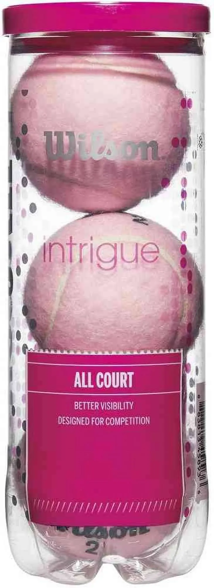 Wilson Intrigue All Court Tennis Balls