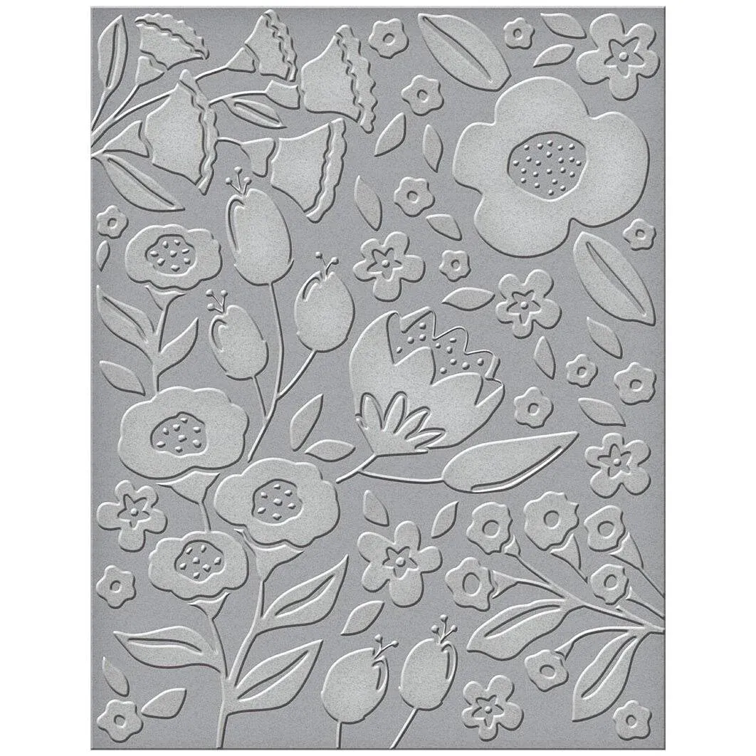 Spellbinders - Embossing Folder - Simply Perfect Florets