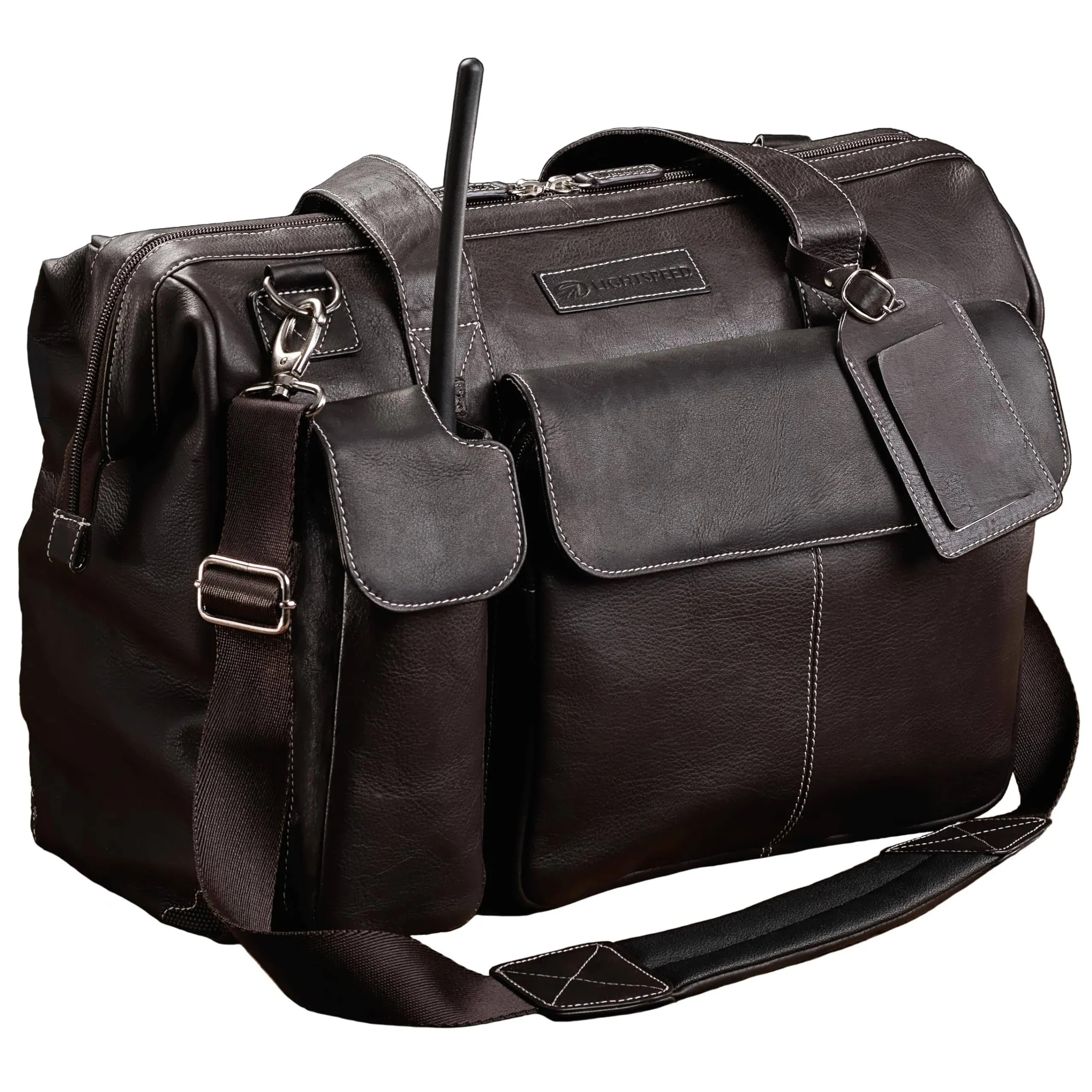 Lightspeed Gann Leather Flight Bag