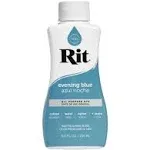 Rit Dye Evening Blue Liquid - 8 oz.