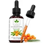 Todicamp USDA Organic CO2 Extracted Sea Buckthorn Oil - Potent Pure Sea Buckthorn Berry Oil Organic - Omega 7 Sea Buckthorn Oil - Vitamins and Amino