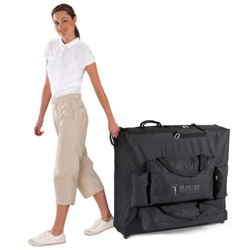 Master Massage, Universal Wheeled Table Carry Case, Black  Assorted Styles 