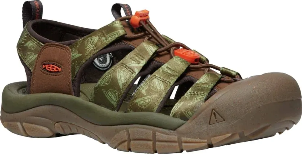 Keen Men's Newport Retro - Smokey Bear/Military Olive - 8.5