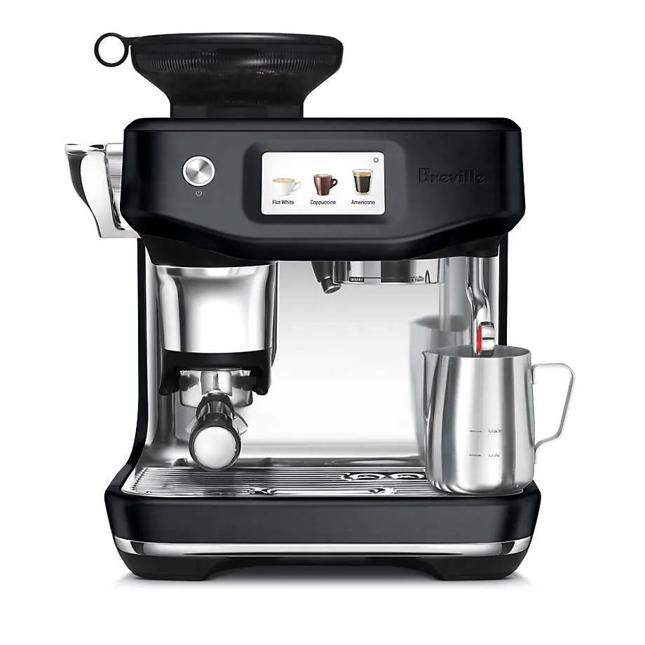 Breville - Barista Touch Impress Espresso Machine - Black Truffle