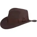 Indiana Jones Crushable Wool Fedora Hat