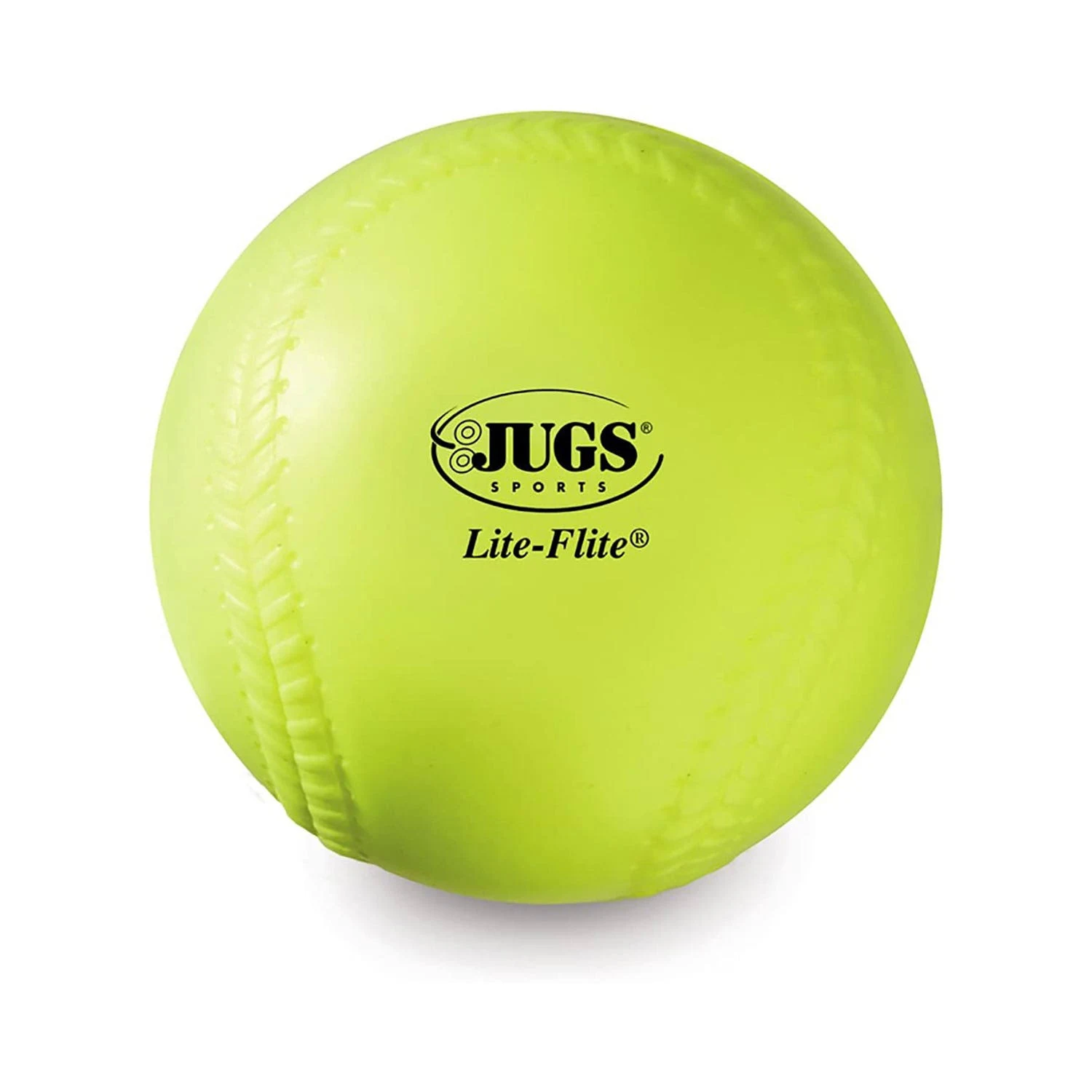 Open Box Jugs Sports Lite Flite Game Balls Optic Yellow 1 Dozen - Baseball - 9&#034;