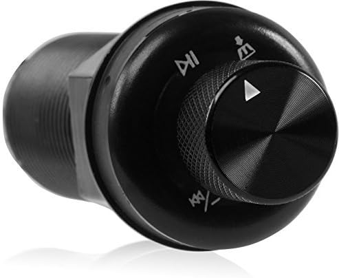 NVX XUBT3 Universal Bluetooth Audio Receiver & Volume/Playback Controller Knob for Cars, Trucks, Motorcycles, ATVs & Boats