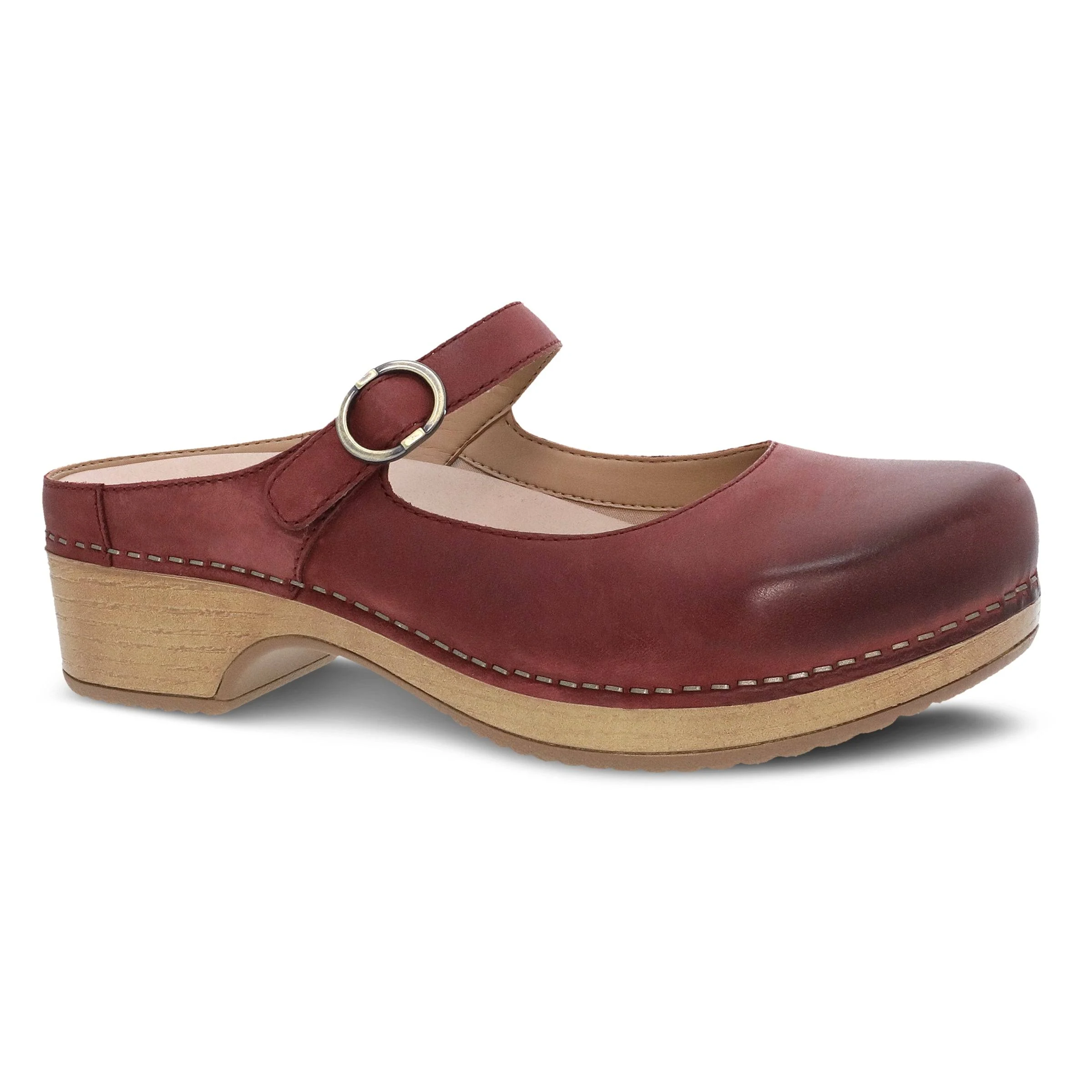 Dansko Bria Slip-On Mary Jane Mule Clogs for Women – Memory Foam and Arch Support for All -Day Comfort and Support – Lightweight EVA Outsole for Long-Lasting Wear