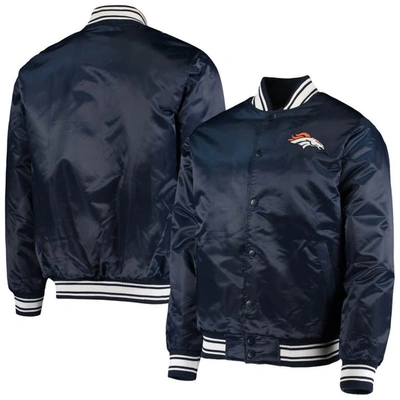 Starter Men's NFL Locker Room Satin Varsity Full-Snap Jacket