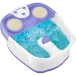 New Massaging Foot Spa Waterfall with Lights Bubbles and Heat Pumice