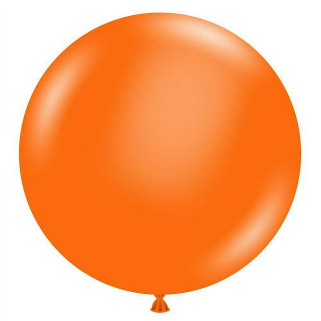 Tuftex Orange Latex Balloons 17"