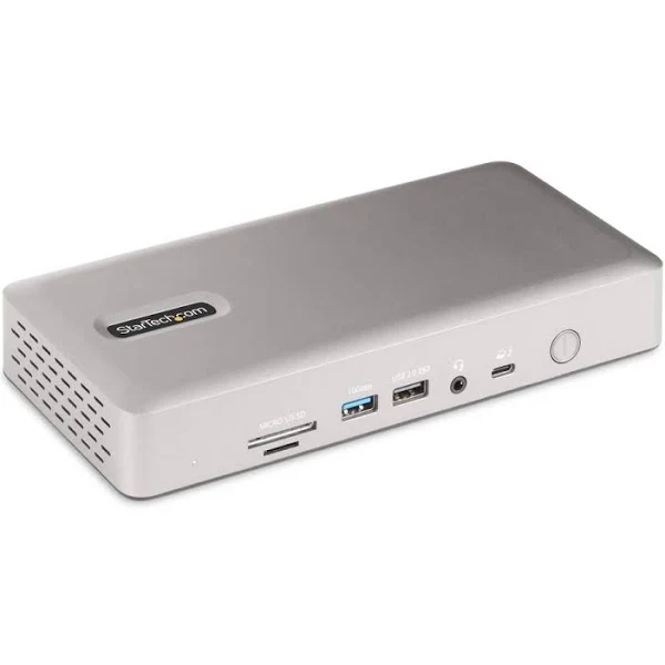 132N-TB4USB4DOCK - StarTech.com Thunderbolt 4 Multi-Display Docking Station, 98W PD - MacConnection