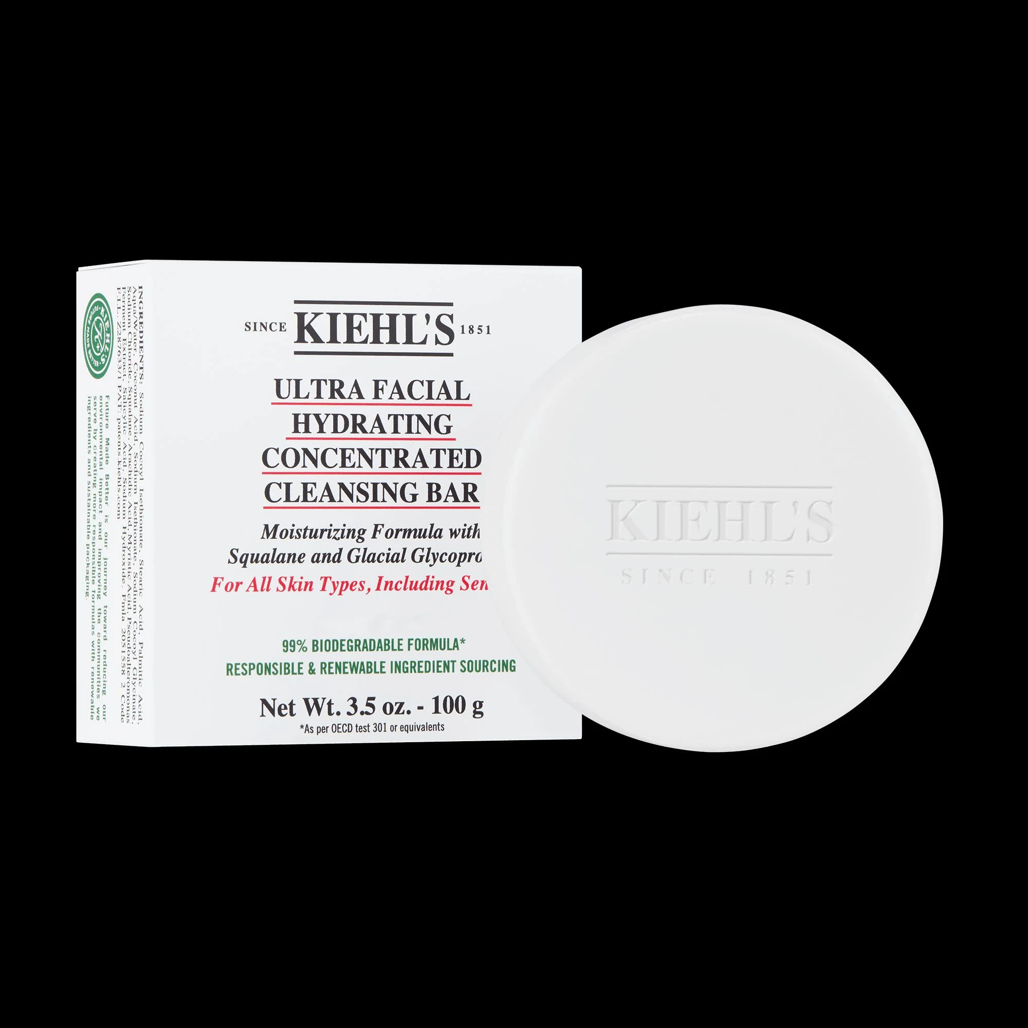 Kiehl's Ultra Facial Hydrating Concentrated Cleansing Bar