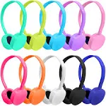 Kids Bulk Headphones for Classroom School 10 Pack Durable Wired Classroom Hea...