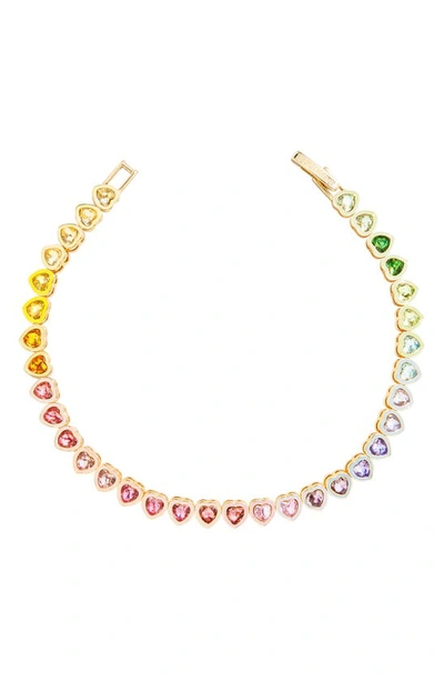 BaubleBar | Kali Rainbow Crystal Tennis Bracelet | Realry