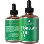 Batana Oil for Hair Growth - Combined With Pumpkin Seed Oil & Rosemary Oil - Hair Thickening & Strengthening Batana Oil for Women and Men - Hair Growth Oil - Scalp Treatment for Weak, Dry Hair - 1oz