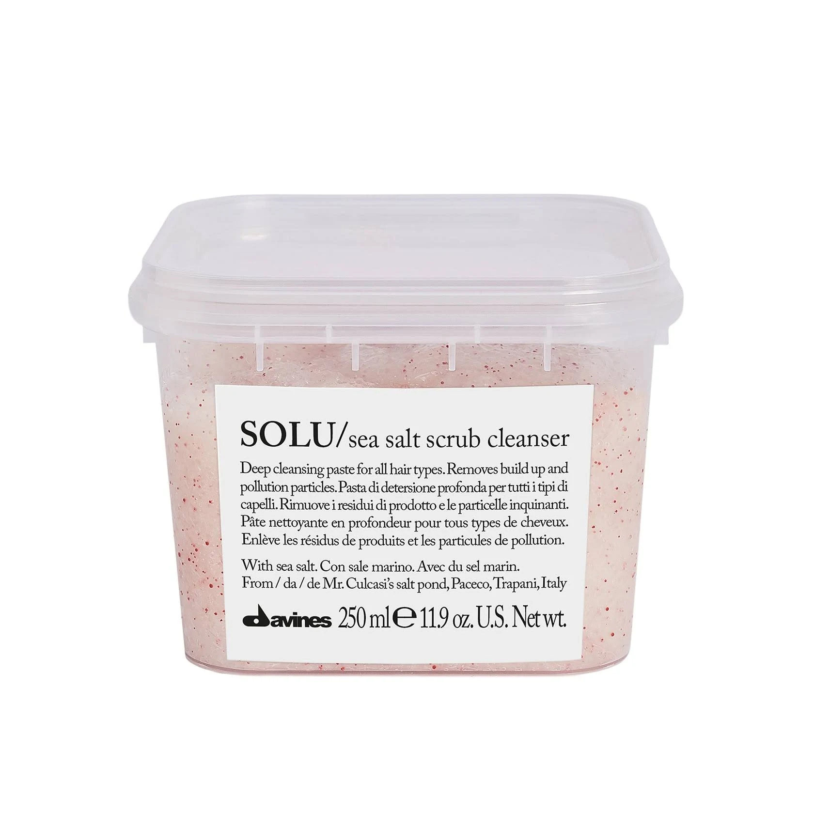 Davines Solu Sea Salt Scrub Cleanser 75 ml