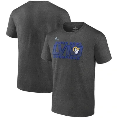 Fanatics Men's Heathered NFL Super Bowl LVI Champions Fumble T-Shirt