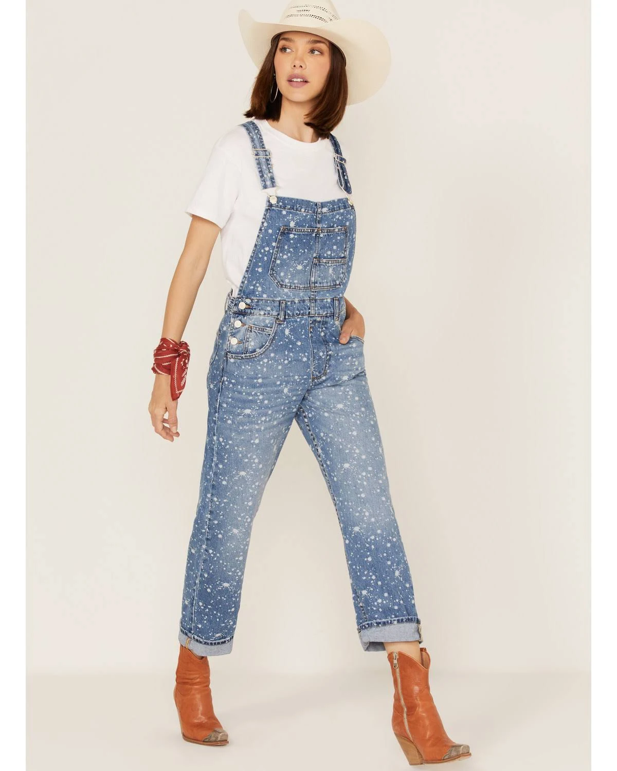 Free People Ziggy Denim Overalls