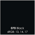 Oracal 651 Permanent Glossy Vinyl (12"x25FT, Black)