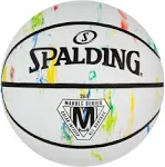 Spalding Baloncesto al aire libre multicolor serie mármol