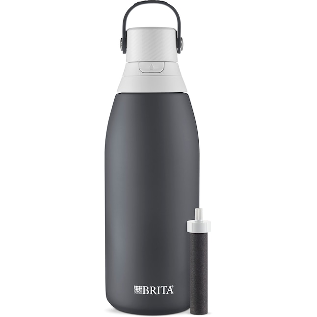 Brita Premium Stainless Steel Leak Proof Filtered Water Bottle