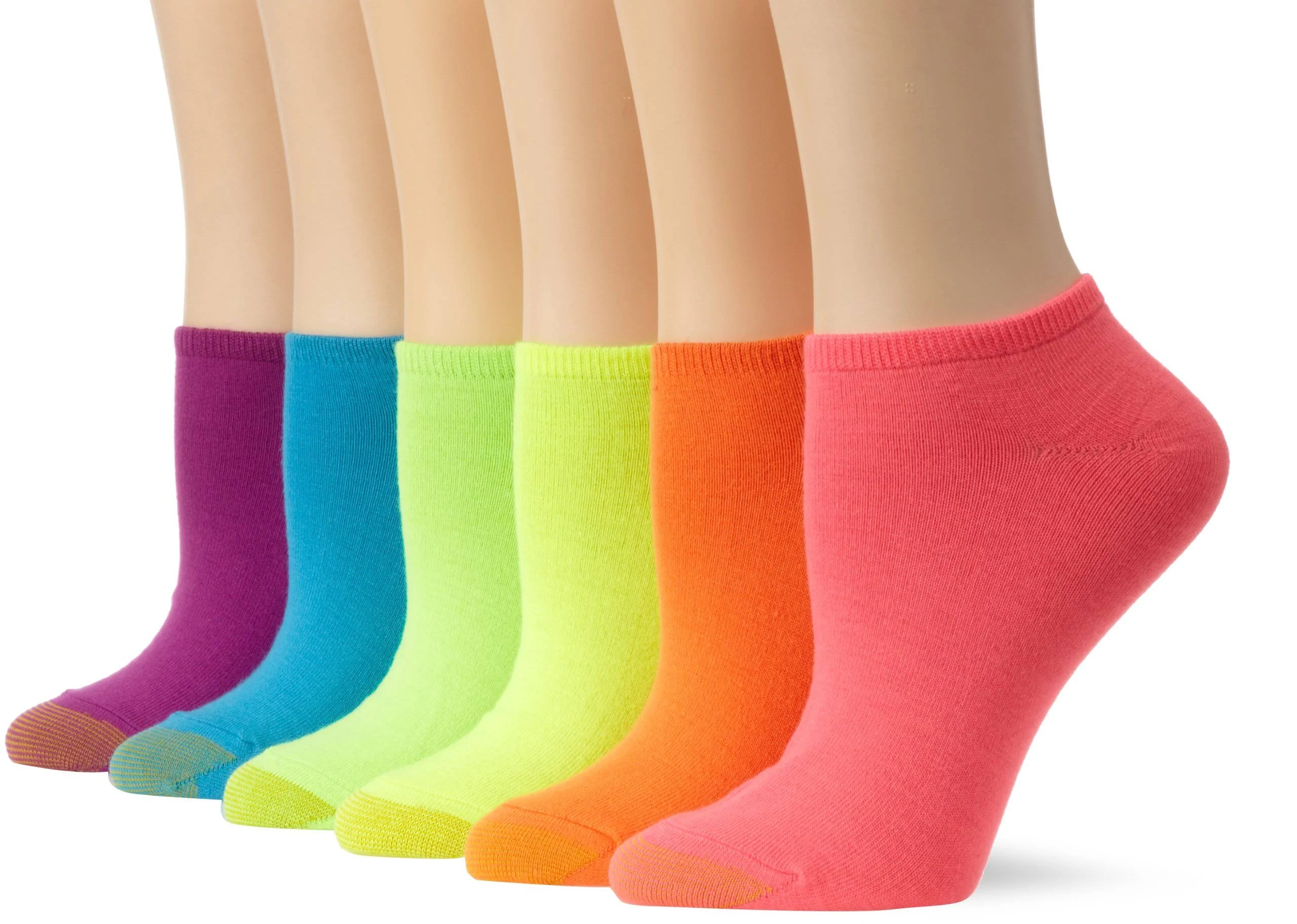 GOLDTOE Women's Liner Socks6 Pack