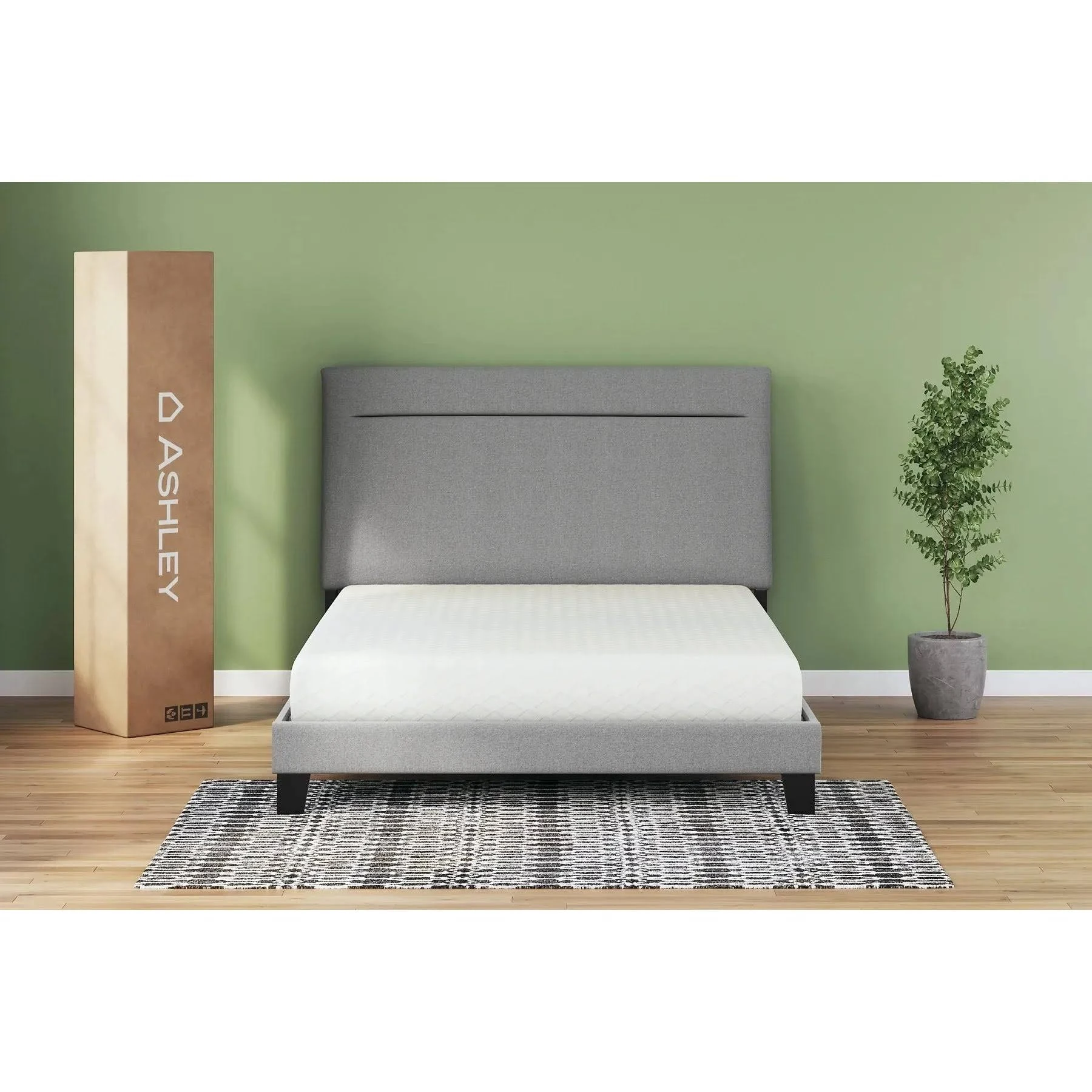 Ashley Chime 8 inch Memory Foam Mattress Queen