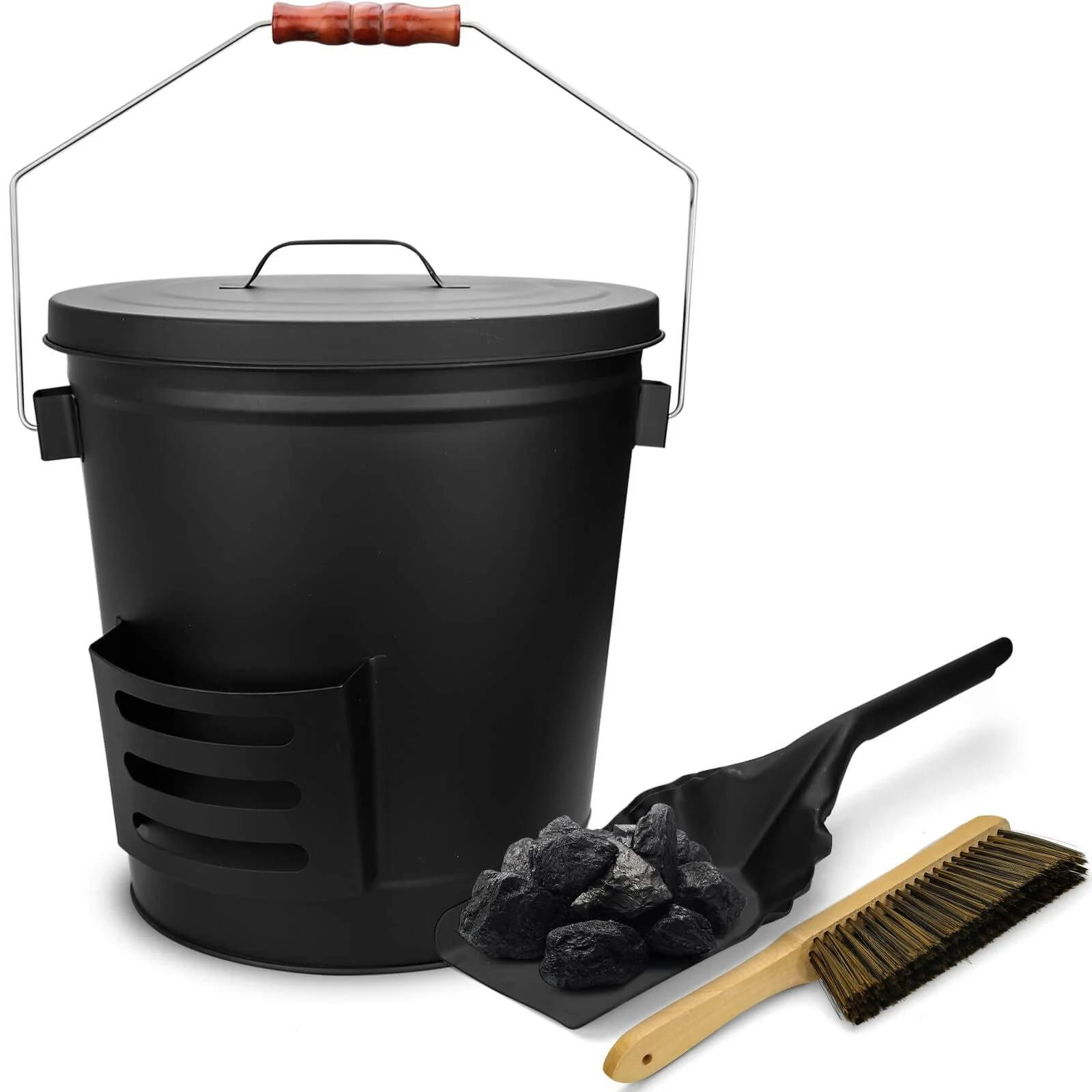 Grisun 5.2 Gallon Ash Bucket