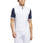 adidas Men's Elevated Quarter Zip Pullover Golf Vest