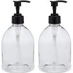 Earth's Essentials Versatile Refillable Designer Pump Bottles