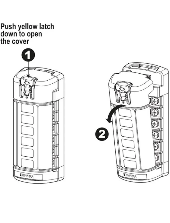 Blue Sea Systems St Blade Fuse Block