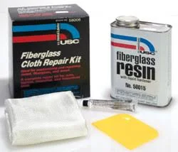 USC Premium Fiberglass Cloth & Resin Repair Kit