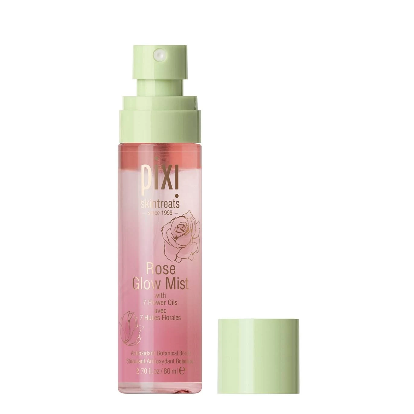 Pixi Skintreats Rose Glow Mist Antioxidant Botanical Boost 80ml Sealed